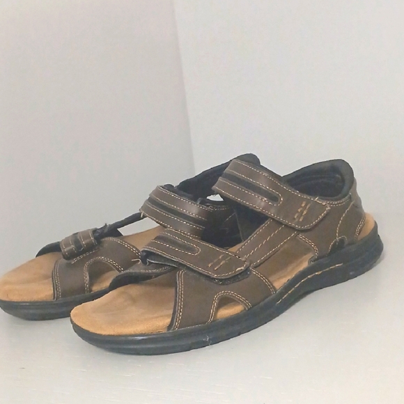 Dockers Men's Brown Sandals, Gentle Used SZ 11, - Picture 1 of 4
